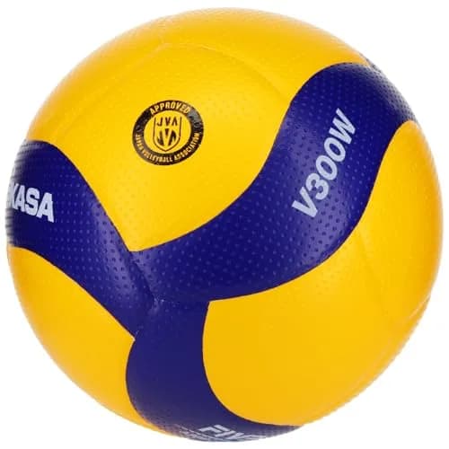 Mikasa V300W FIVB Volleyball Size 5 (260-280g) | Official Indoor Match Ball thumbnail 1