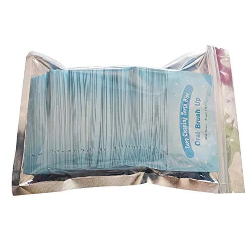 songfir Mint-Flavored Oral Finger Wipes 100 Pcs | Effective Teeth Whitening Tool thumbnail 5