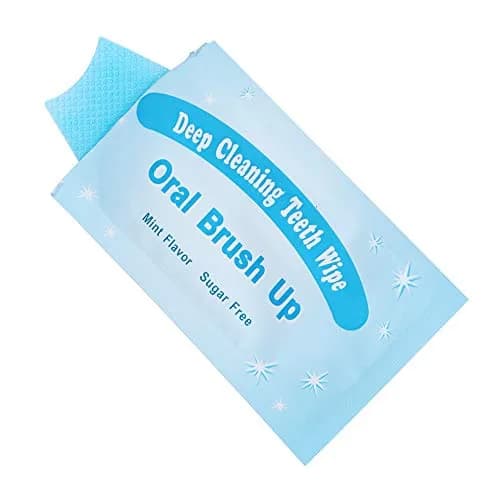 songfir Mint-Flavored Oral Finger Wipes 100 Pcs | Effective Teeth Whitening Tool thumbnail 8