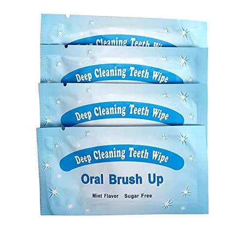 songfir Mint-Flavored Oral Finger Wipes 100 Pcs | Effective Teeth Whitening Tool thumbnail 9