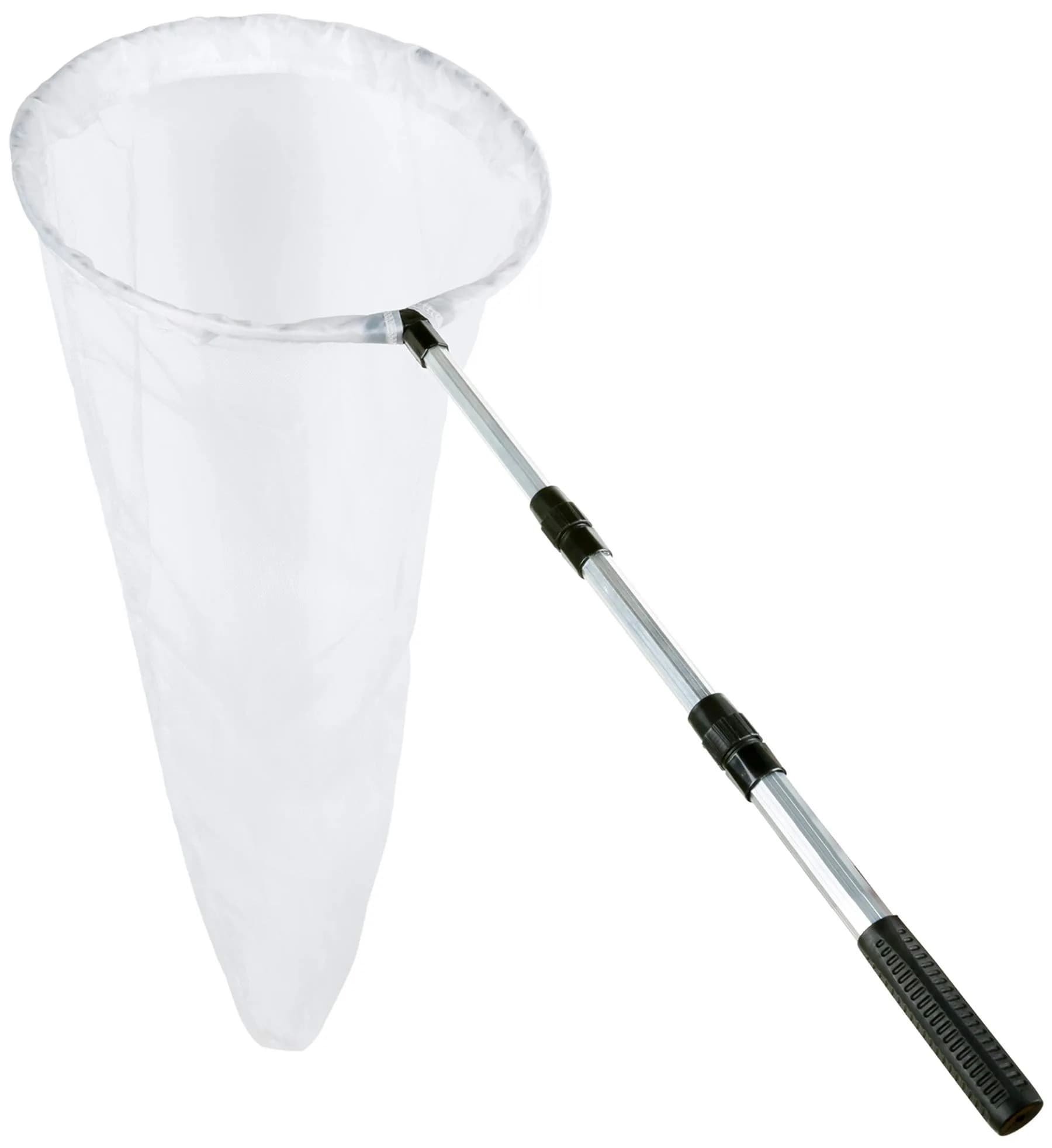 RESTCLOUD Butterfly Net with 16" Ring, 36" Net Depth, Handle Extends to 36 Inches (16" Ring, 36" Handle) | Professional Insect Catcher for Science Education - main product image