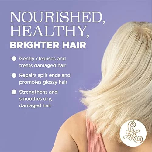 L LUSETA Purple Conditioner for Colored, Grey, Blonde & Dry/Damaged Hair | Sulfate & Paraben Free, 16.9oz thumbnail 6