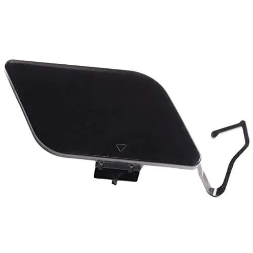 CNUPSM Front Bumper Tow Hook Cover Cap Compatible with Mercedes 2007-2009 E Class W211 | Unpainted Black ABS thumbnail 1