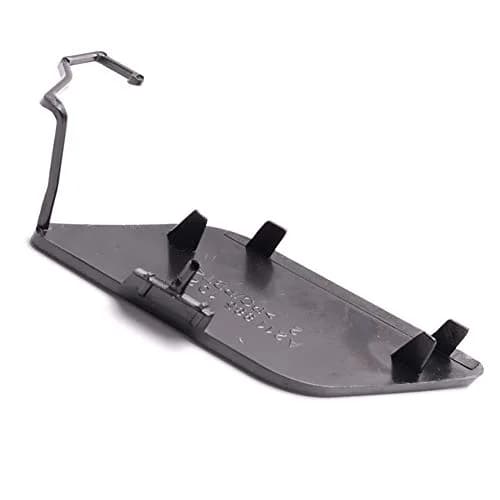CNUPSM Front Bumper Tow Hook Cover Cap Compatible with Mercedes 2007-2009 E Class W211 | Unpainted Black ABS thumbnail 5