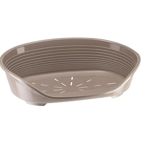Ferplast Pet Bed, Plastic Dog & Cat Bed Large | Ventilated, Stable & Eco-Friendly 93.5x68x28.5cm thumbnail 1