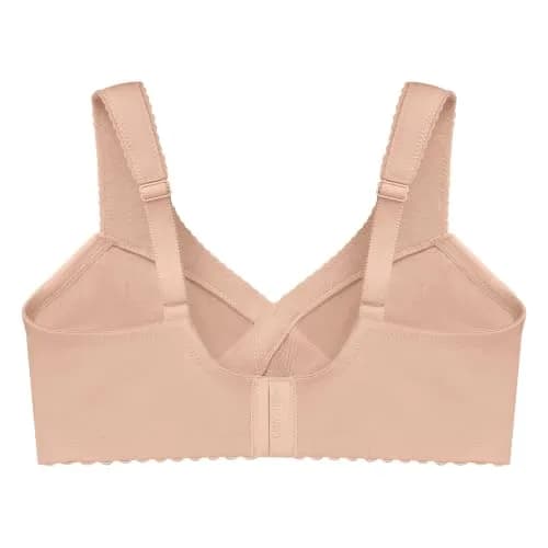 Glamorise Full Figure Plus Size MagicLift Cotton Support Bra Wirefree 44DD | Support & Comfort in Cotton (70-120c) thumbnail 5