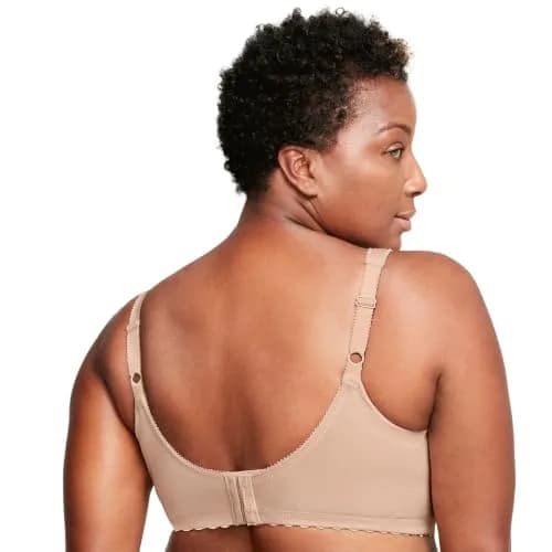 Glamorise Full Figure Plus Size MagicLift Cotton Support Bra Wirefree 44DD | Support & Comfort in Cotton (70-120c) thumbnail 9
