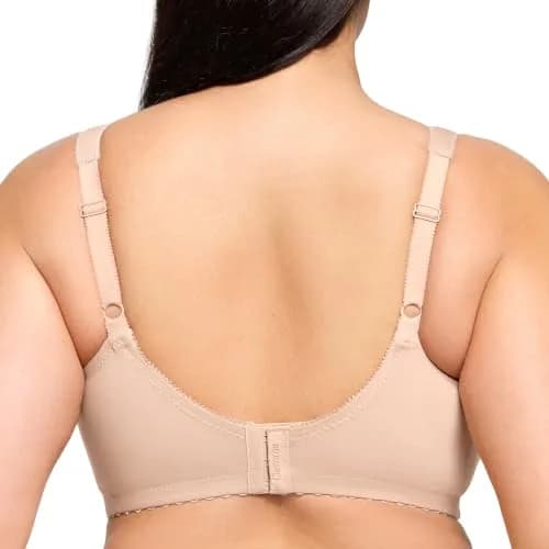 Glamorise Full Figure Plus Size MagicLift Cotton Support Bra Wirefree 44DD | Support & Comfort in Cotton (70-120c) thumbnail 2