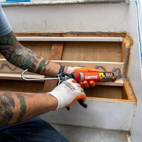 Loctite PL Premium Max Construction Adhesive 9 fl oz | Heavy-Duty Waterproof Bond for Wood, Concrete & More thumbnail 5