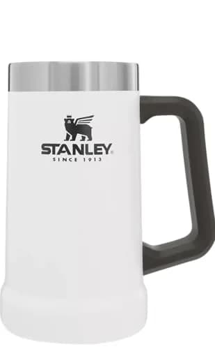 STANLEY Adventure Big Grip Beer Stein 680 ml (24 oz) | Keeps Cold 5 Hours | Stainless Steel Tumbler thumbnail 1