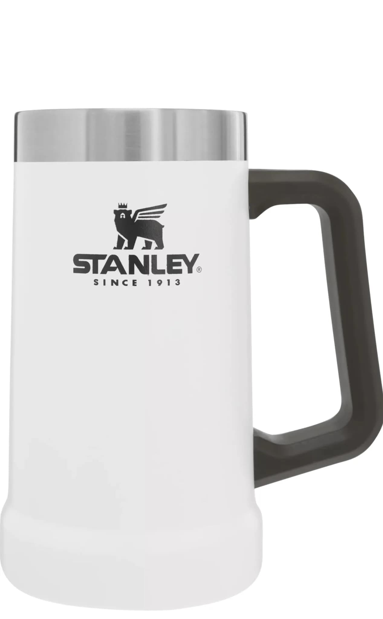 STANLEY Adventure Big Grip Beer Stein 680 ml (24 oz) | Keeps Cold 5 Hours | Stainless Steel Tumbler - main product image