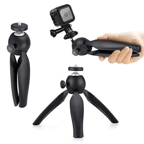 AceTaken 3-in-1 Zoom Recorder Tripod, Clamp Mount & Hot Shoe Kit for Zoom/Tascam Recorders, 14cm Max Height | Aluminum Alloy Construction thumbnail 6