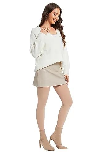 HeyUU Women's 80D Ultra Soft Opaque Tights High Waist 29 Colors | Comfortable & Stylish thumbnail 7