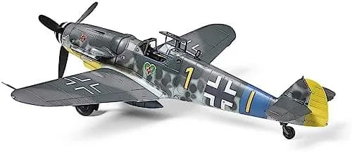 Tamiya 60790 1/72 Messerschmitt BF109 G-6 Plastic Model Airplane Kit | WWII Fighter Replica, 1/72 Scale, Assembly Required thumbnail 3