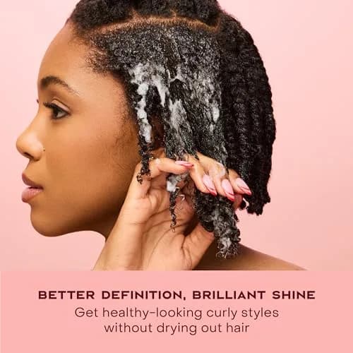 SheaMoisture Coconut & Hibiscus Curl Mousse 222ml (7.5 Fl Oz) | Frizz Control & Volume for Curly Hair thumbnail 7