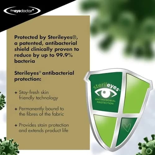 The Eye Doctor Hot & Cold Eye Compress for Dry Eye, Blepharitis & MGD | Sterileyes Bacteria Shield, 6 Count thumbnail 7
