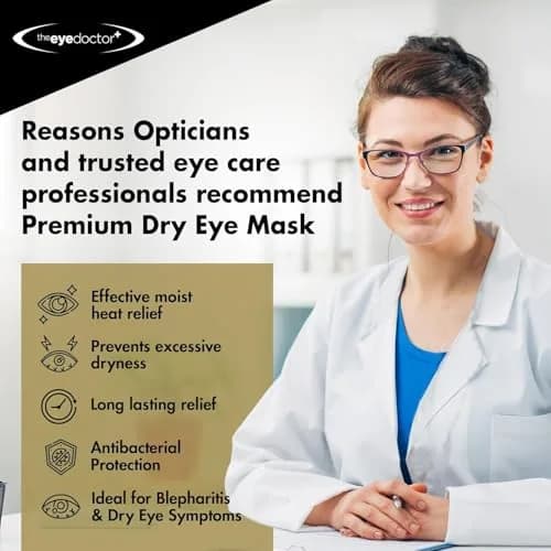 The Eye Doctor Hot & Cold Eye Compress for Dry Eye, Blepharitis & MGD | Sterileyes Bacteria Shield, 6 Count thumbnail 3