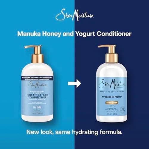 Shea Moisture Hydrate & Repair Conditioner 13oz | Deep Moisture & Strength for Curly Hair thumbnail 3