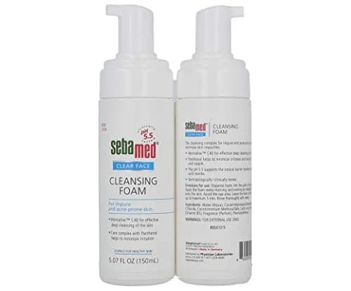 Sebamed Clear Face Cleansing Foam for Impure Oily & Acne-prone Skin 5.07 Fl Oz | Gentle Deep Pore Cleanser thumbnail 2