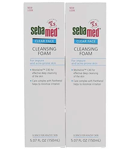 Sebamed Clear Face Cleansing Foam for Impure Oily & Acne-prone Skin 5.07 Fl Oz | Gentle Deep Pore Cleanser thumbnail 3