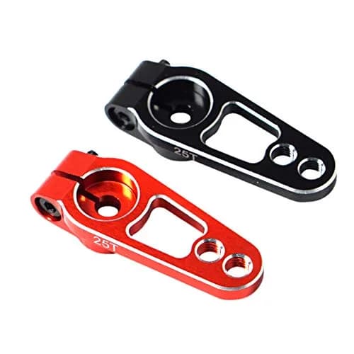 Vgoohobby 2PCS Metal 25T Servo Horn 25 Teeth Aluminum RC Car Crawler | Compatible with Futaba Savox Power HD MG995 MG996 thumbnail 1