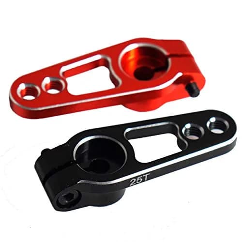 Vgoohobby 2PCS Metal 25T Servo Horn 25 Teeth Aluminum RC Car Crawler | Compatible with Futaba Savox Power HD MG995 MG996 thumbnail 2