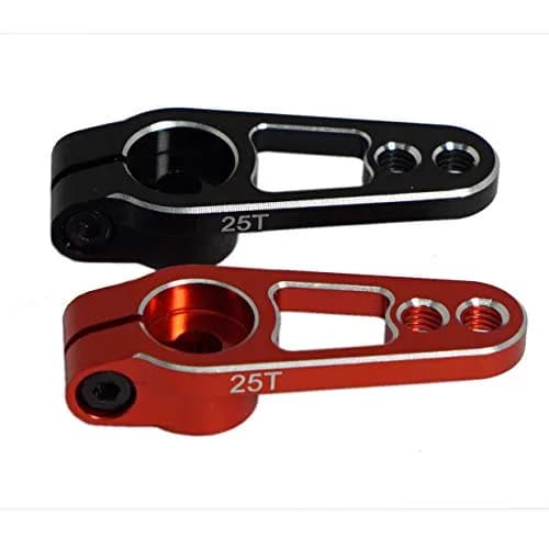 Vgoohobby 2PCS Metal 25T Servo Horn 25 Teeth Aluminum RC Car Crawler | Compatible with Futaba Savox Power HD MG995 MG996 thumbnail 3