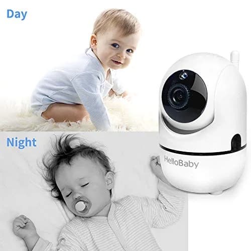 HelloBaby HB65 Video Baby Monitor with 3.2" Screen, No WiFi, Night Vision | Remote Pan-Tilt-Zoom Camera thumbnail 4