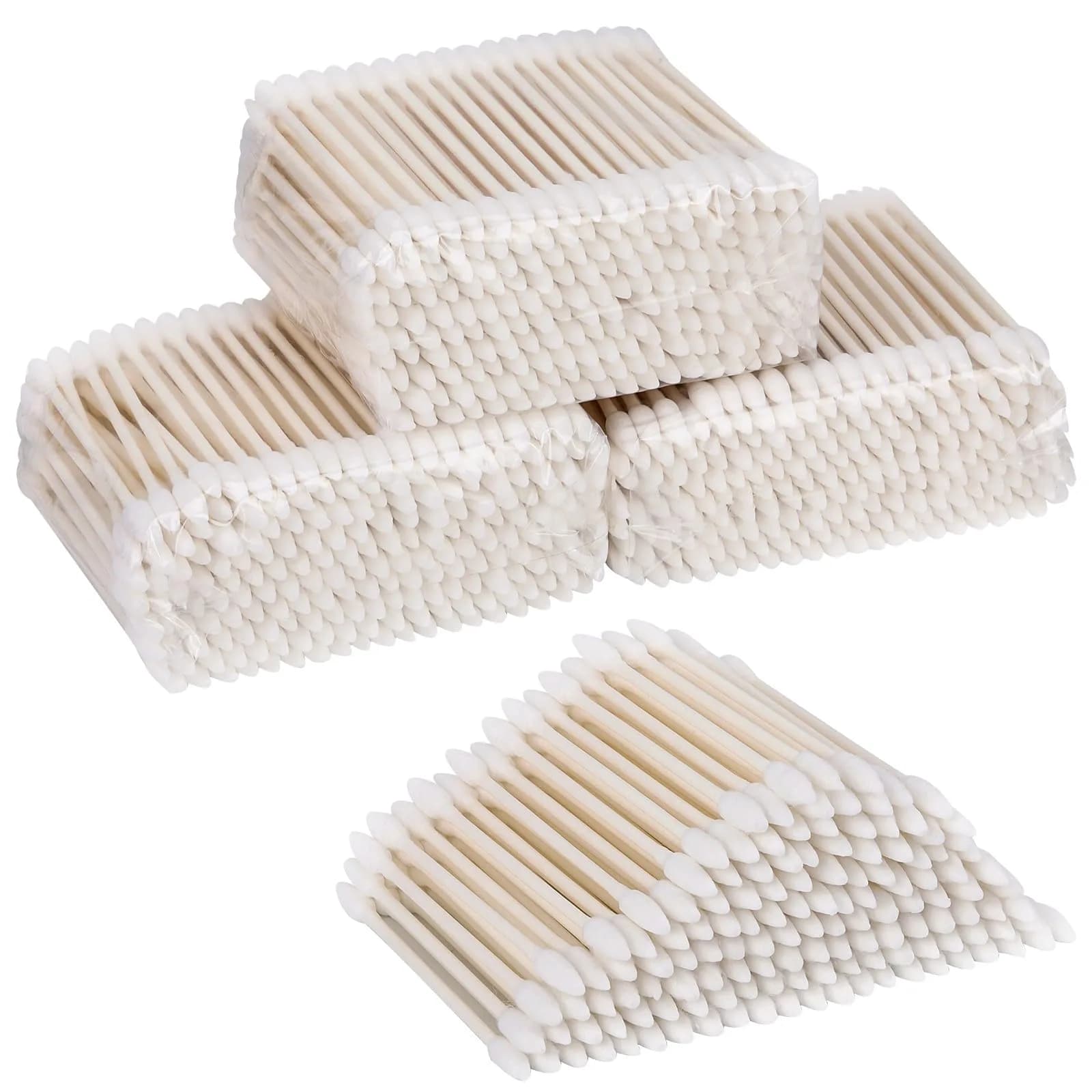 BTYMS Cotton Swabs 800 Count | Double Tip Precision Ear & Beauty Applicators