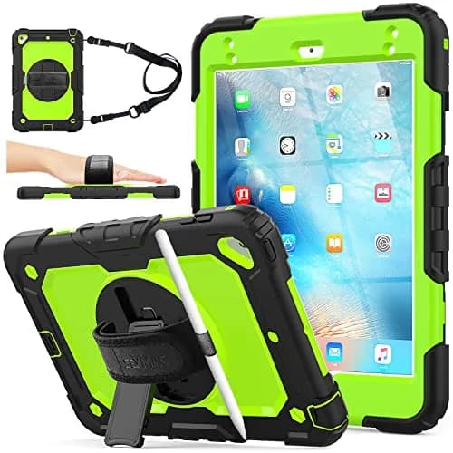 SEYMAC stock Case for iPad mini 5/4 7.9 inch | Drop-Proof with Stand & Screen Protector thumbnail 1