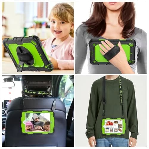 SEYMAC stock Case for iPad mini 5/4 7.9 inch | Drop-Proof with Stand & Screen Protector thumbnail 5