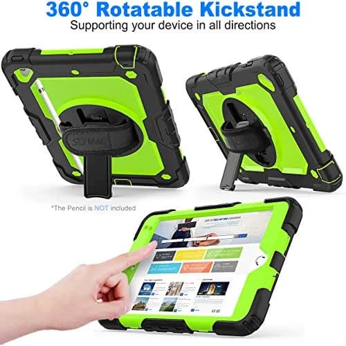 SEYMAC stock Case for iPad mini 5/4 7.9 inch | Drop-Proof with Stand & Screen Protector thumbnail 6