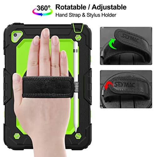 SEYMAC stock Case for iPad mini 5/4 7.9 inch | Drop-Proof with Stand & Screen Protector thumbnail 3