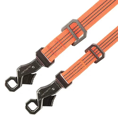 Carhartt Durable Nylon Webbing Dog Leash 1.83 m (6') with Reflective Stitching | Hunter Orange, Small thumbnail 6