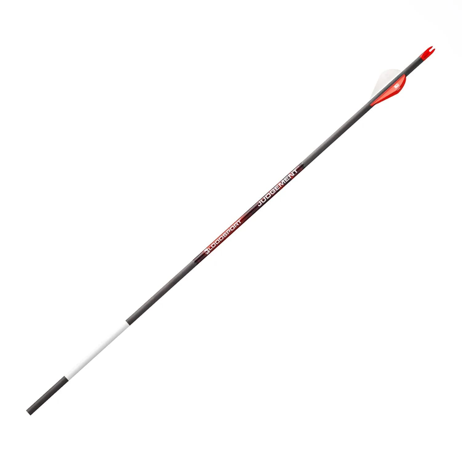 Bloodsport Judgement Arrow 31" | Precision Carbon Hunting Arrow for Compound Bow