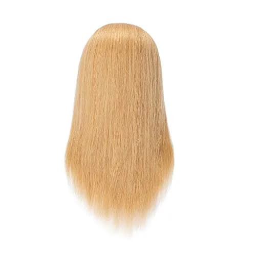 Hairingrid Mannequin Head 20"-22" | 100% Human Hair for Hair Styling & Cosmetology thumbnail 5