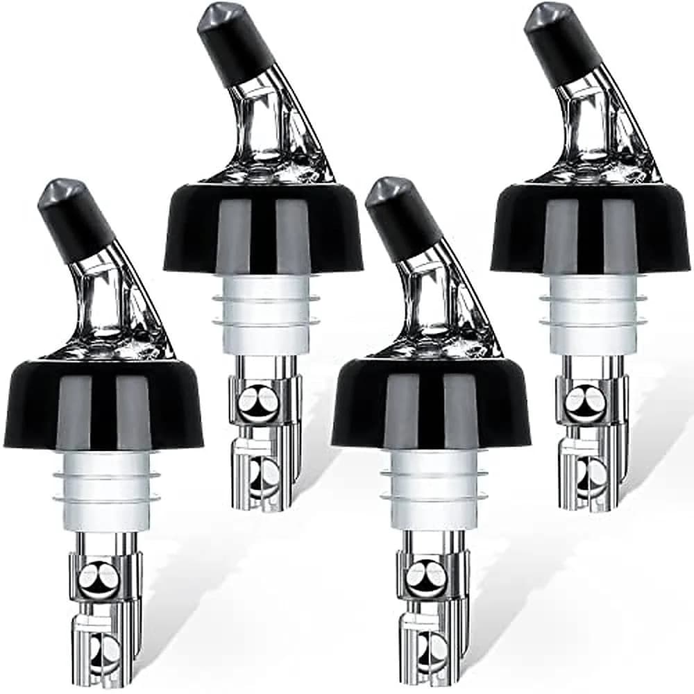 SuproBarware Automatic Measured Bottle Pourer 1oz | Accurate Liquor Dispenser for Home & Bar — 1 Ounces