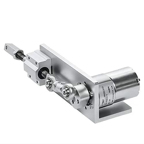KZNANZN 12V DC Linear Actuator Motor 20mm Stroke | Reciprocating Cycle Motor with Adjustable Stroke thumbnail 1