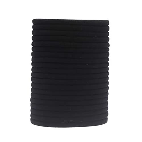 inSowni 50 Pack Super Soft Stretchy DIY Solid Nylon Headbands Baby Hair Bands One Size Fits All (Black) thumbnail 1