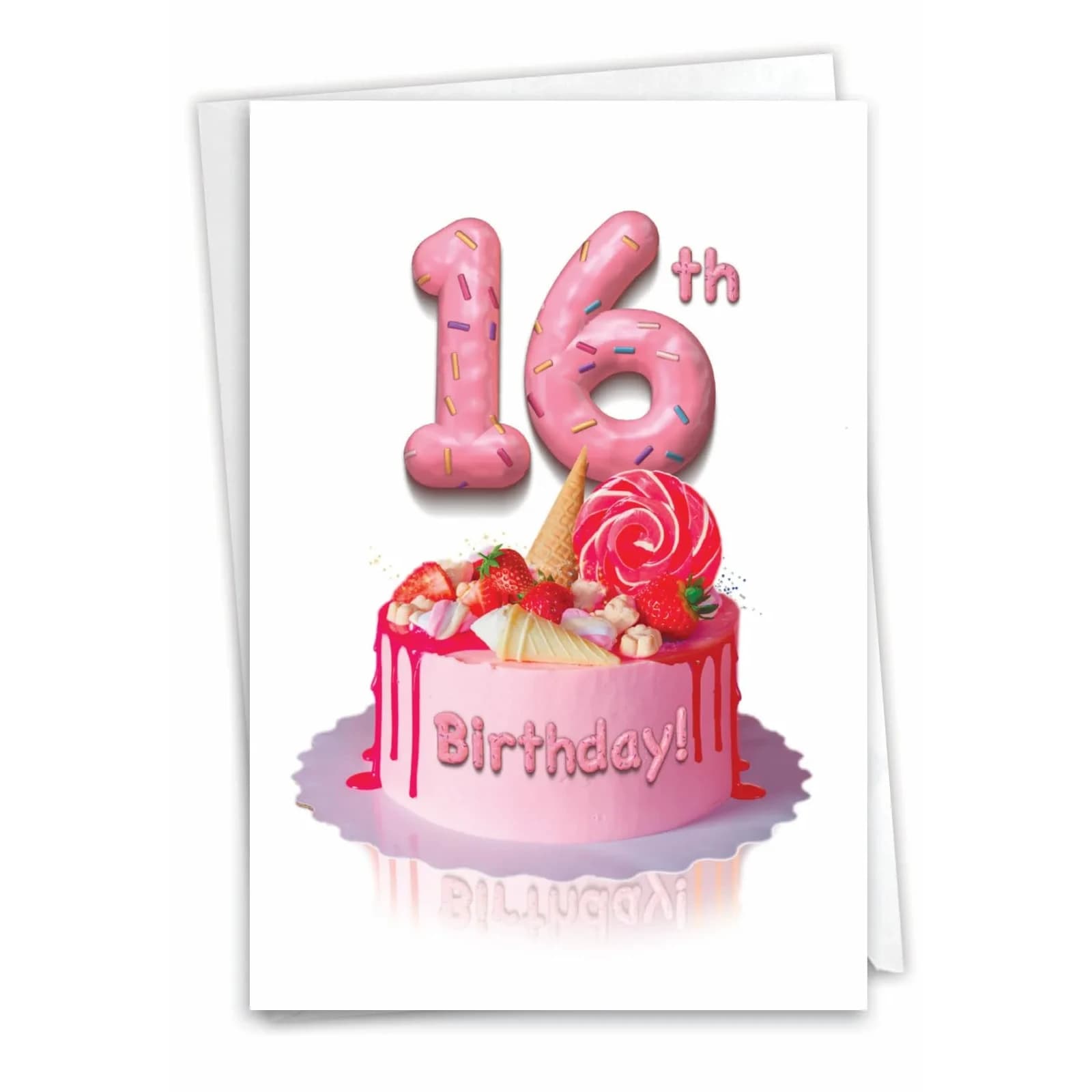 The Best Card Company 18th Happy Birthday Greeting Card 12.95 cm x 17.15 cm | Milestone Birthday Celebration — Big Day Milestones 16