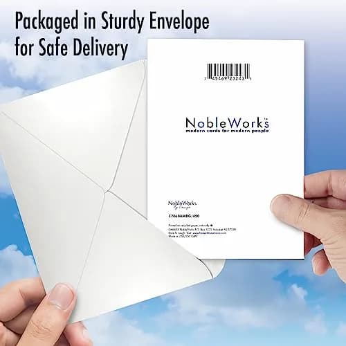 The Best Card Company 16th Happy Birthday Greeting Card with Envelope | Milestone Celebration Cake Design thumbnail 5