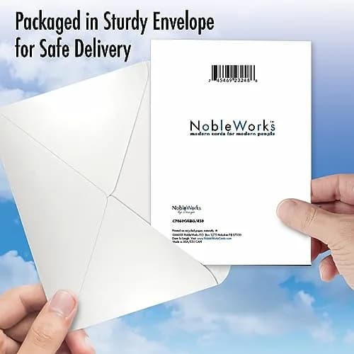 The Best Card Company 21st Happy Birthday Card with Envelope | Milestone Bday Cake, 21 Years Old, Congrats Notecard (1 Card, 5x7 Inch) thumbnail 5