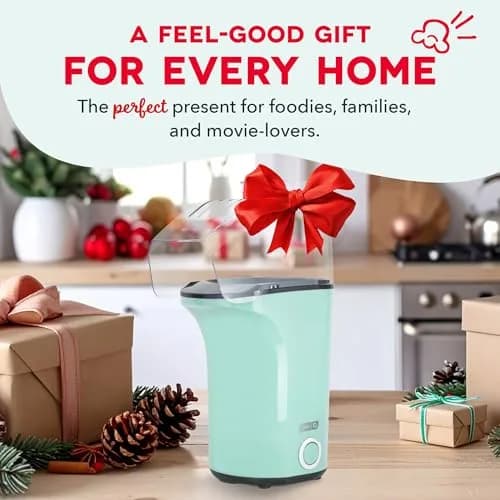 Dash Fresh Pop Popcorn Maker 16-Cup Red | Oil-Free Hot Air Popper for Family & Movie Nights thumbnail 9