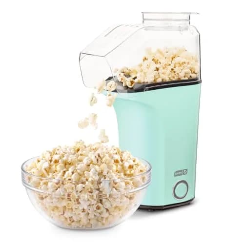Dash Fresh Pop Popcorn Maker 16-Cup Aqua | Oil-Free Hot Air Popper for Family & Movie Nights thumbnail 1