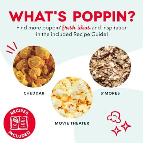 Dash Fresh Pop Popcorn Maker 16-Cup Aqua | Oil-Free Hot Air Popper for Family & Movie Nights thumbnail 8