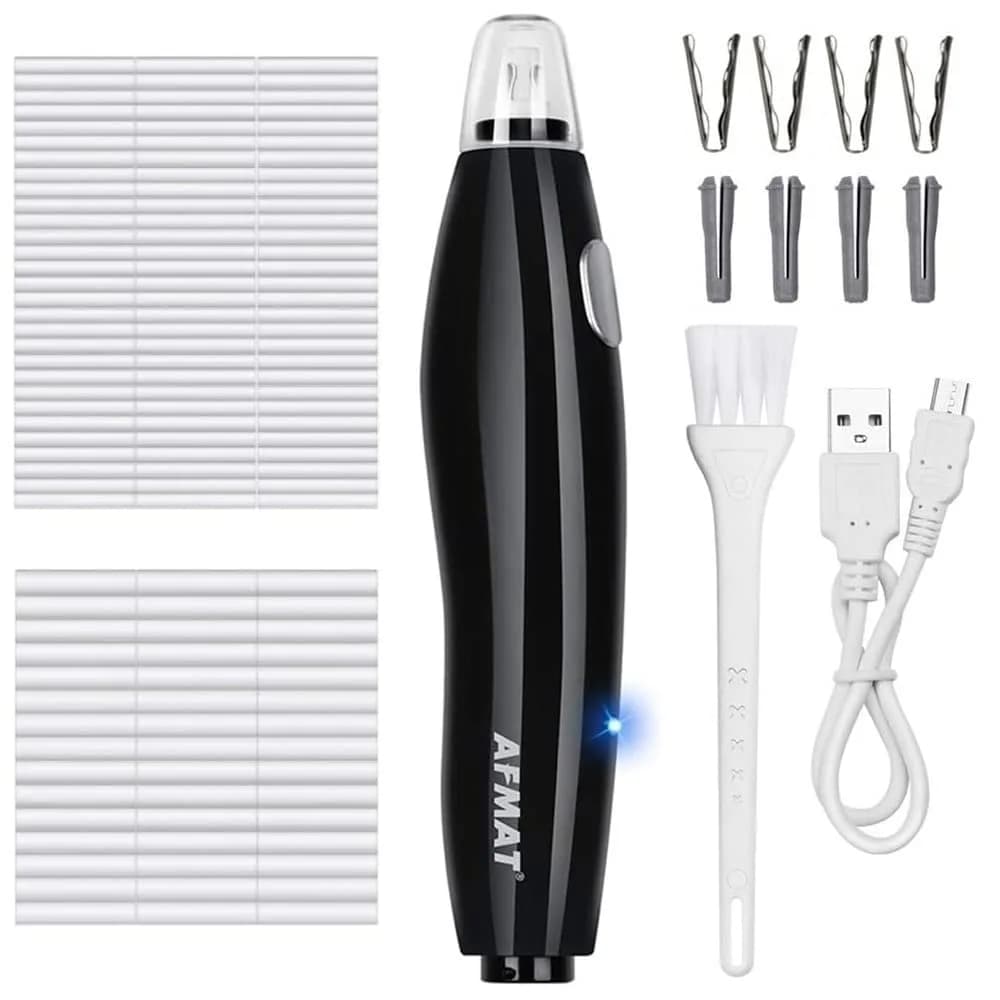AFMAT Electric Eraser for Artists 140 Refills Rechargeable Battery Operated | Precise Drafting & Crafting (70-120 chars)