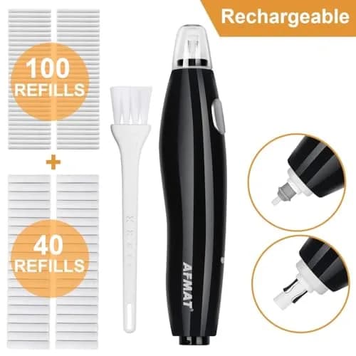 AFMAT Electric Eraser for Artists 140 Refills Rechargeable Battery Operated | Precise Drafting & Crafting (70-120 chars) thumbnail 4