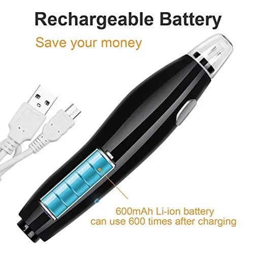 AFMAT Electric Eraser for Artists 140 Refills Rechargeable Battery Operated | Precise Drafting & Crafting (70-120 chars) thumbnail 2