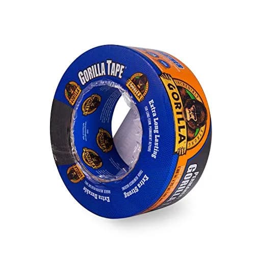 Gorilla All Weather Duct Tape Black 1.88" x 25 yd (4-Pack) | UV & Temperature Resistant Waterproof Tape for Outdoor Repairs thumbnail 3