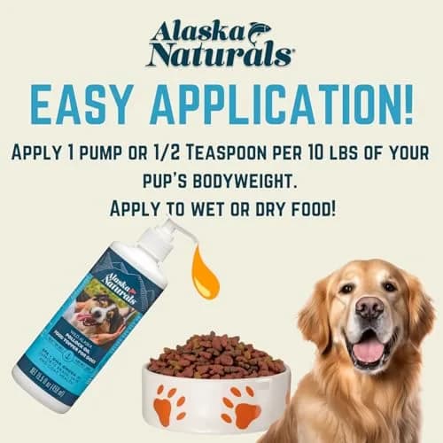 Alaska Naturals Wild Alaskan Fish Oil Supplement for Dogs Skin and Coat 15.5 oz | EPA DHA Omega-3 Fatty Acids Support thumbnail 5